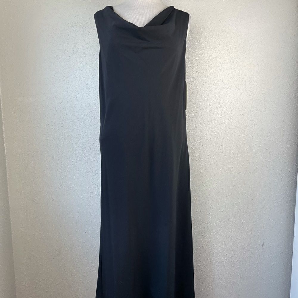 NWT AGB Black Maxi Dress Size 12